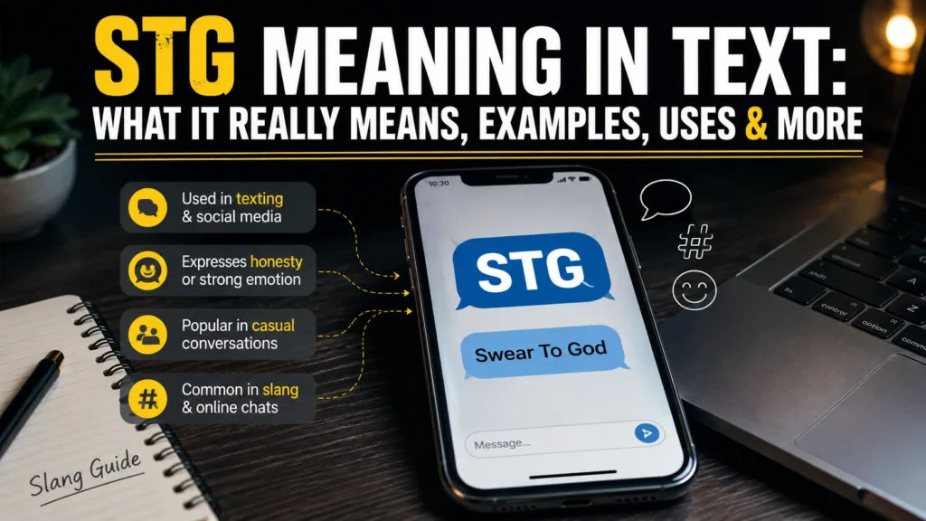 STG Meaning in Text: What It Really Means, Examples, Uses & More
