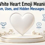 White Heart Emoji Meaning