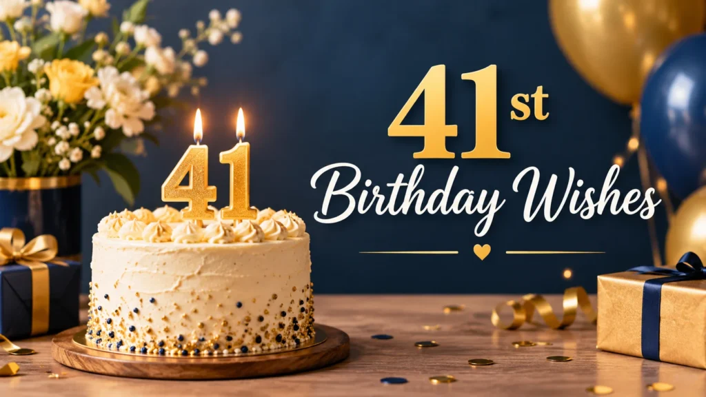 41st Birthday Wishes