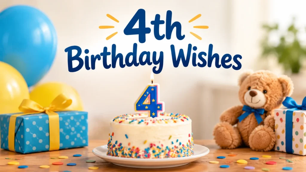 4th Birthday Wishes
