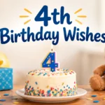 4th Birthday Wishes
